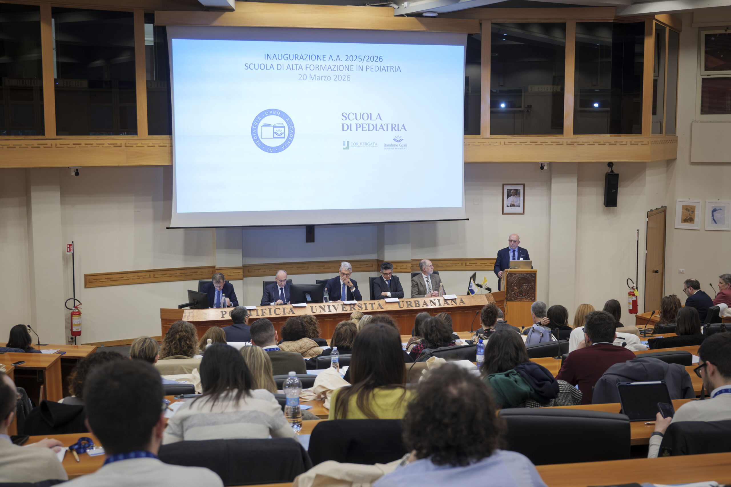 Inaugurazione Scuola di Alta Formazione in Pediatria