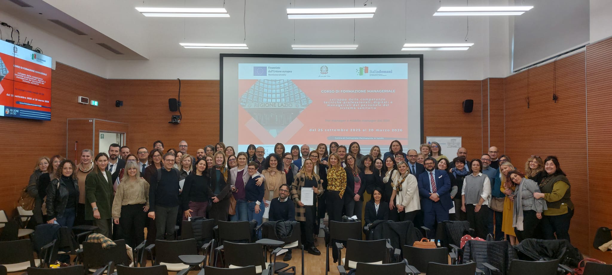 Formazione Sanitaria PNRR, foto fornita e autorizzata da ufficio stampa, CS