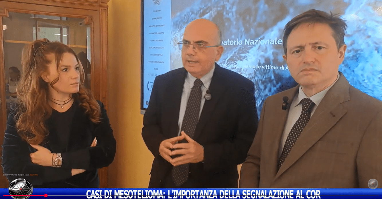 Mesotelioma e COR, intervista ONA