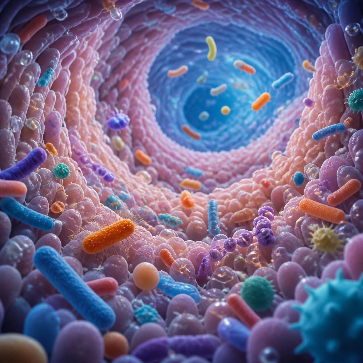Microbiota intestinale, Canva Ai