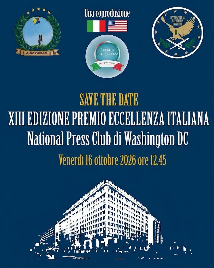 Premio Eccellenza Italiana, locandina
