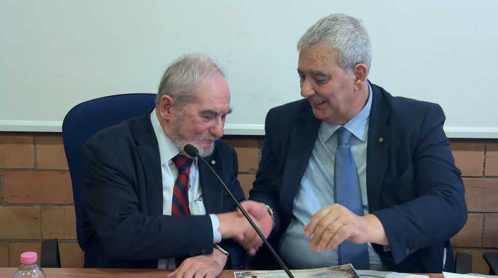 Ruggero Alcanterini e Riccardo Di Matteo firmano il protocollo d'intesa