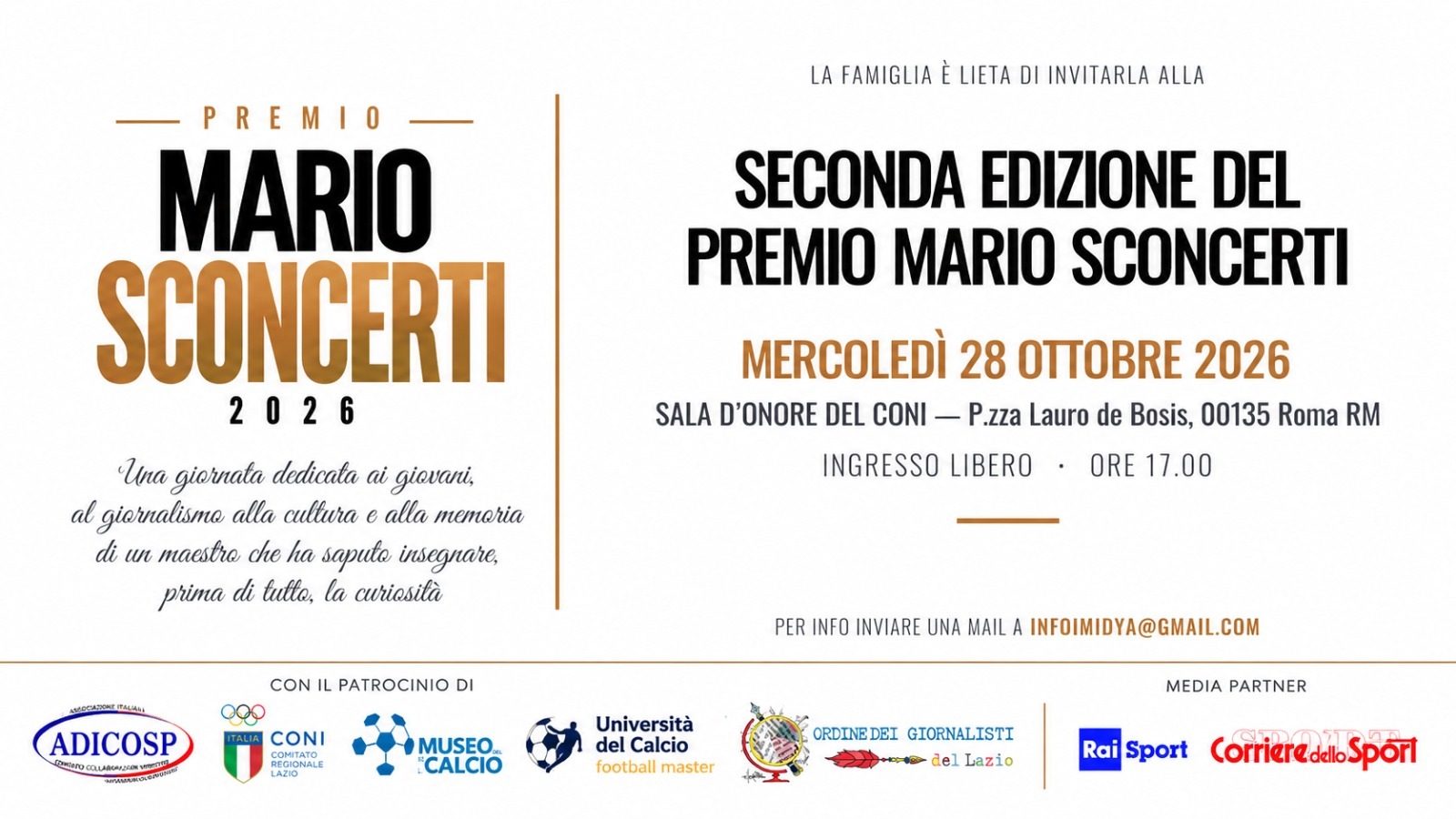Premio Mario Sconcerti