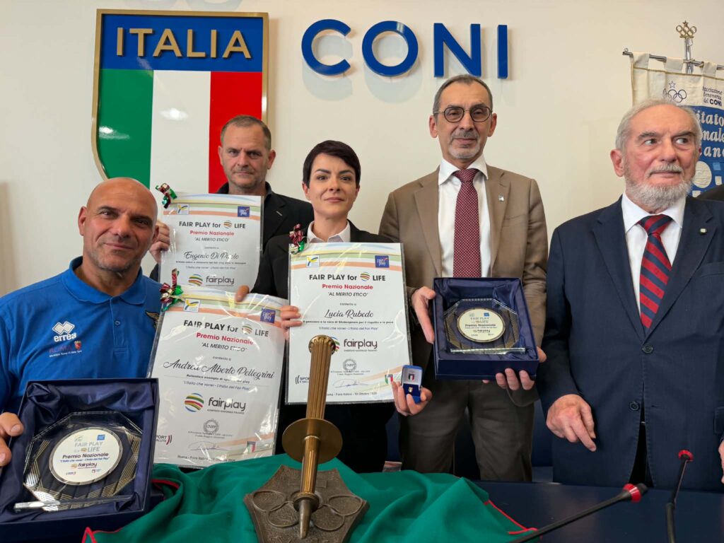 Alberto Pellegrini, XX ,Lucia Rubedo, xx, Ruggero Alcanterini 
